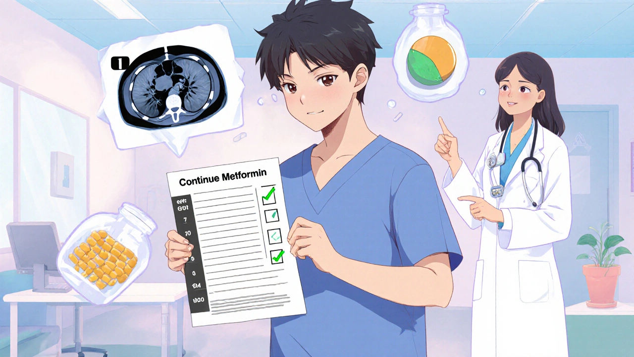 Metformin and Contrast Dye: What You Need to Know About Lactic Acidosis and Kidney Risk