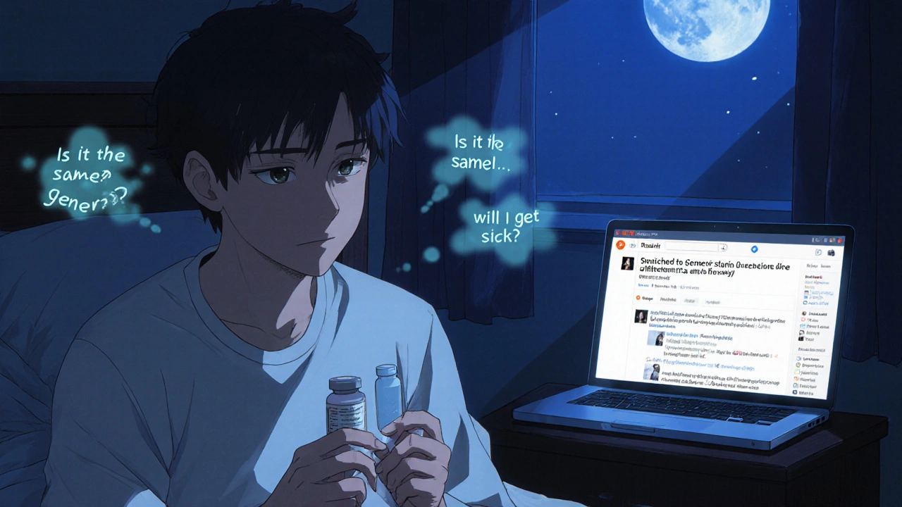 Patient Support Groups: Sharing Real Experiences with Generic Medications