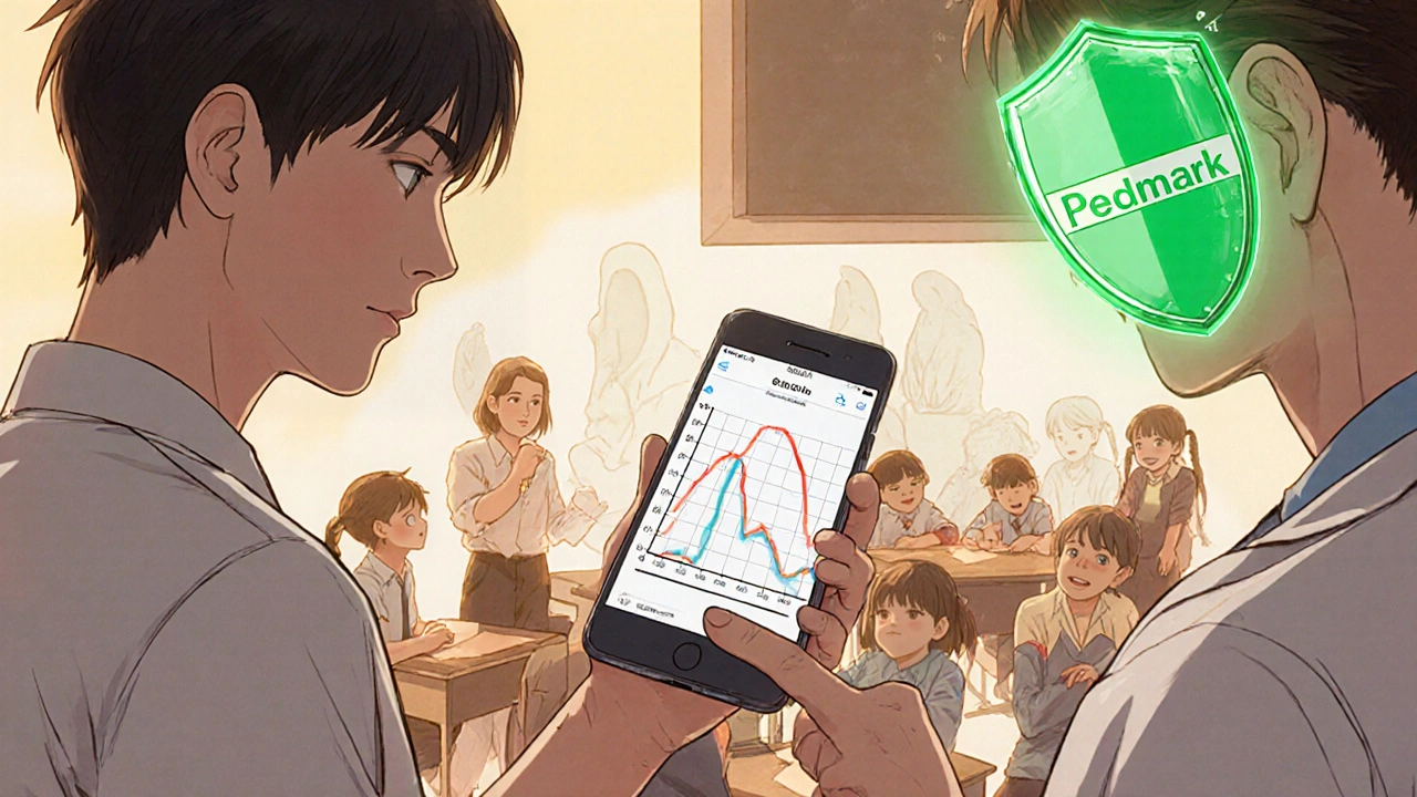 Teenager and doctor reviewing audiogram with protective shield symbolizing hearing preservation.