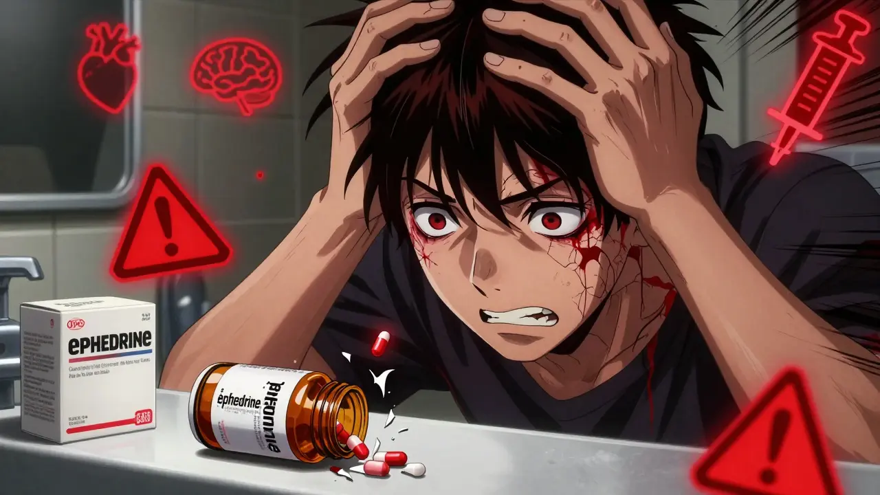 Ephedrine and MAO Inhibitors: The Deadly Hypertensive Crisis You Must Avoid