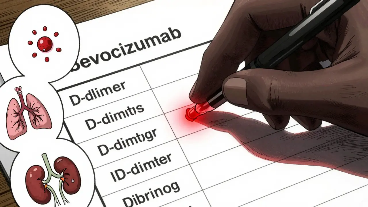 Medical chart with crashing lab values as shadowy hand removes a dangerous drug name